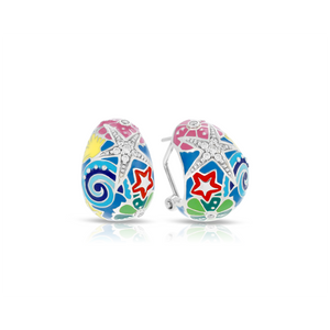 Belle Etoile Starfish Earrings - Royal Blue