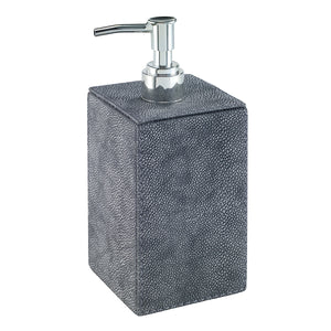 Bodrum Linens Stingray Gray Soap Dispenser