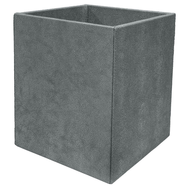 Load image into Gallery viewer, Bodrum Linens Stingray Gray Waste Basket
