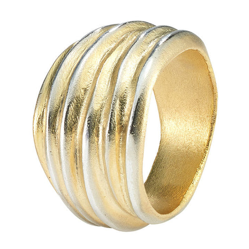 Bodrum Linens Swirl Napkin Ring - Napkin Rings - Set of 4