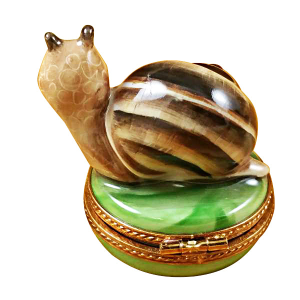 Load image into Gallery viewer, Escargot - Snail Limoges Box
