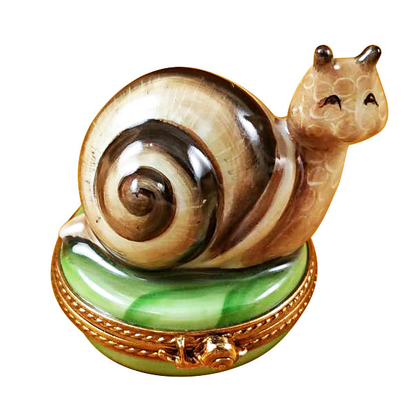 Load image into Gallery viewer, Escargot - Snail Limoges Box
