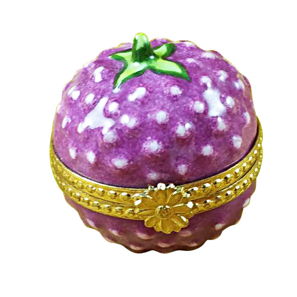 Load image into Gallery viewer, Raspberry Bright Purple Limoges Box
