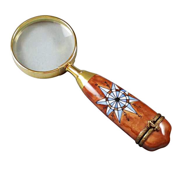 Magnifying Glass Limoges Box