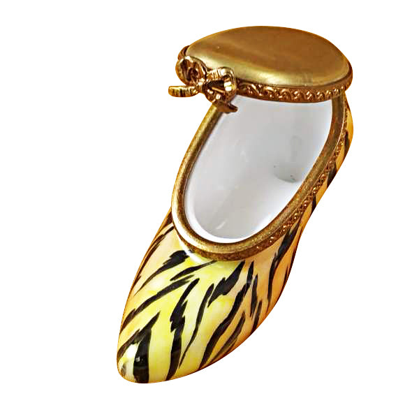 Load image into Gallery viewer, Tiger Shoe Limoges Box
