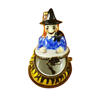 Witch in a Pot Limoges Box