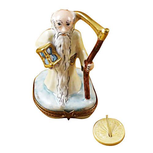 Father Time Limoges Box