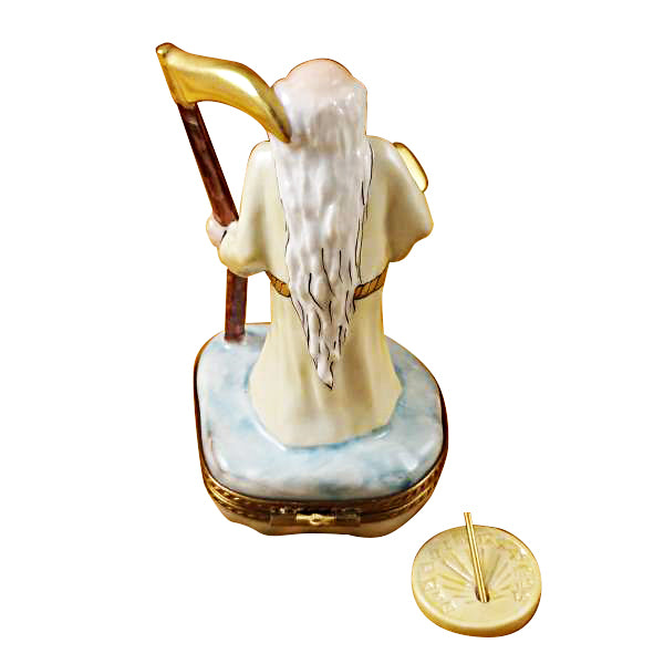 Load image into Gallery viewer, Father Time Limoges Box
