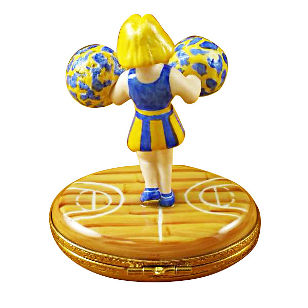 Load image into Gallery viewer, Pom-Pom Girl (Cheerleader) Limoges Box
