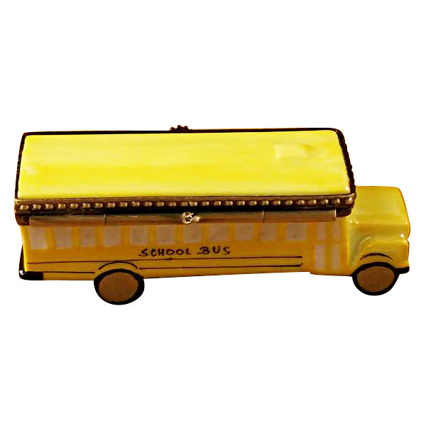 Load image into Gallery viewer, School Bus Limoges Box
