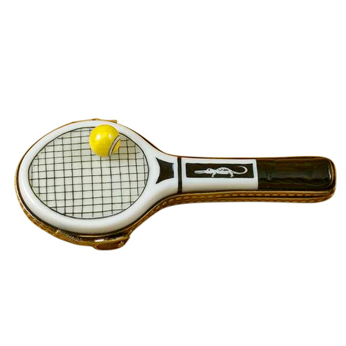 Tennis Racquet Limoges Box