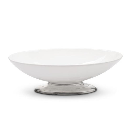 Arte Italica Tuscan Footed Oval Bowl