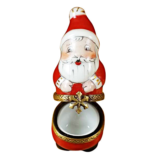 Load image into Gallery viewer, Small Santa Limoges Box
