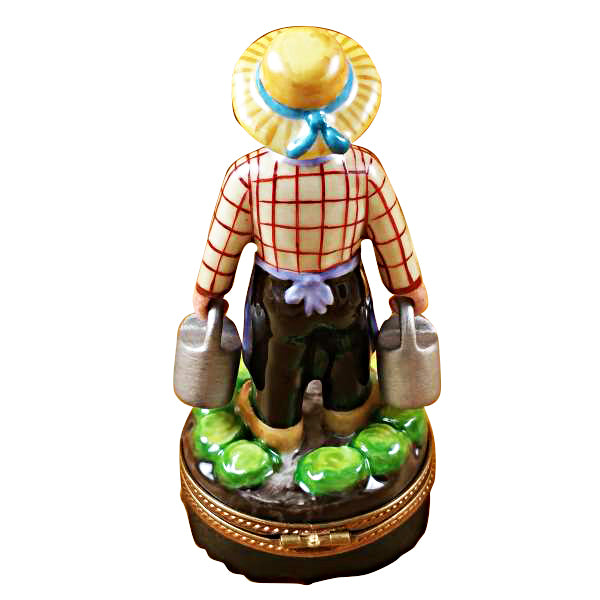 Load image into Gallery viewer, Gardener with Watering Can Limoges Box
