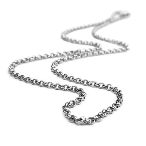 Belle Etoile Sterling Silver Chain - Thick Rolo