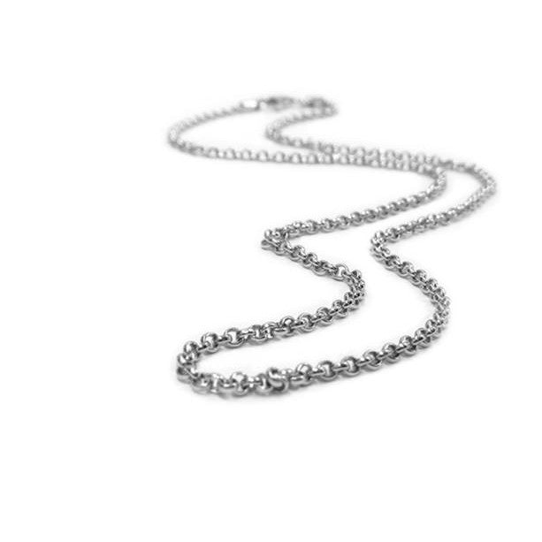 Belle Etoile Sterling Silver Chain - Thin Rolo