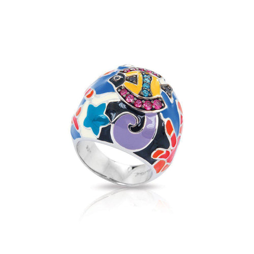 Belle Etoile Under the Sea Ring - Black