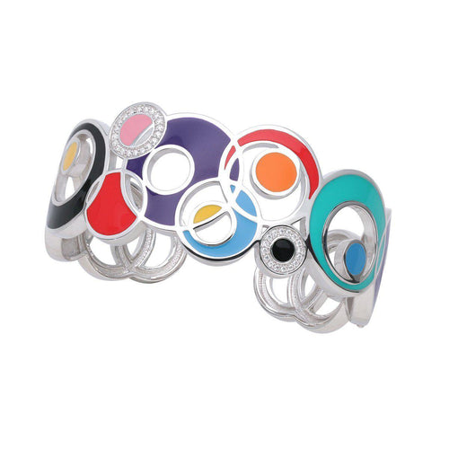 Belle Etoile Circles Bangle - Multi