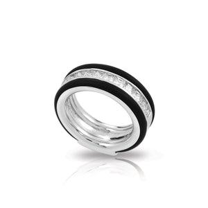 Belle Etoile Velocity Ring - Black