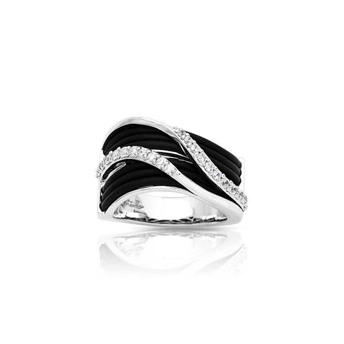 Belle Etoile Venti Ring - Black