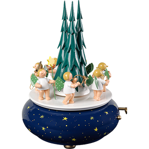 Wendt & Kuhn Angel's Procession "Silent Night" Music Box