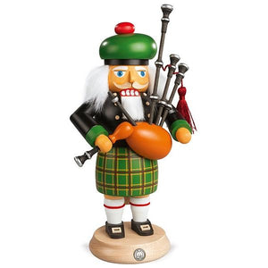 Müller - Mueller - Scotsman With Bagpipes - Green - Nutcracker
