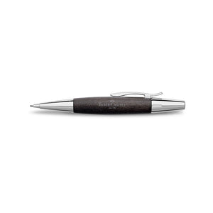 Faber-Castell e-motion Wood and Chrome Propelling Pencil - Black