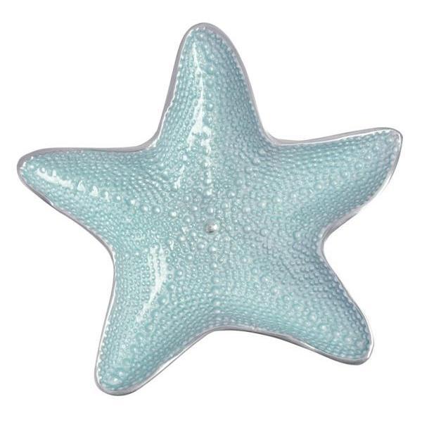 Load image into Gallery viewer, Mariposa Aqua Starfish Dip Dish
