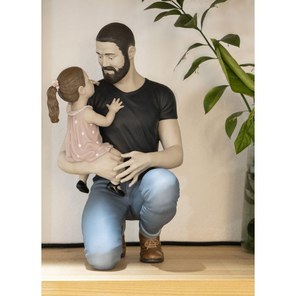 Load image into Gallery viewer, Lladro In Daddy's Arms Figurine
