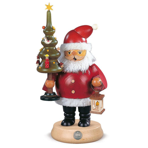 Müller - Mueller - Santa Claus With Tree - Incense Smoker - Medium