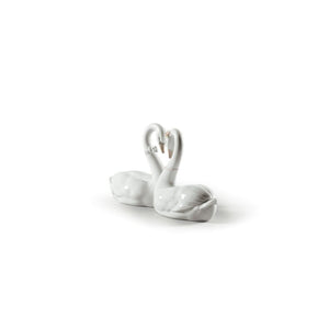 Lladro Endless Love Swans Figurine