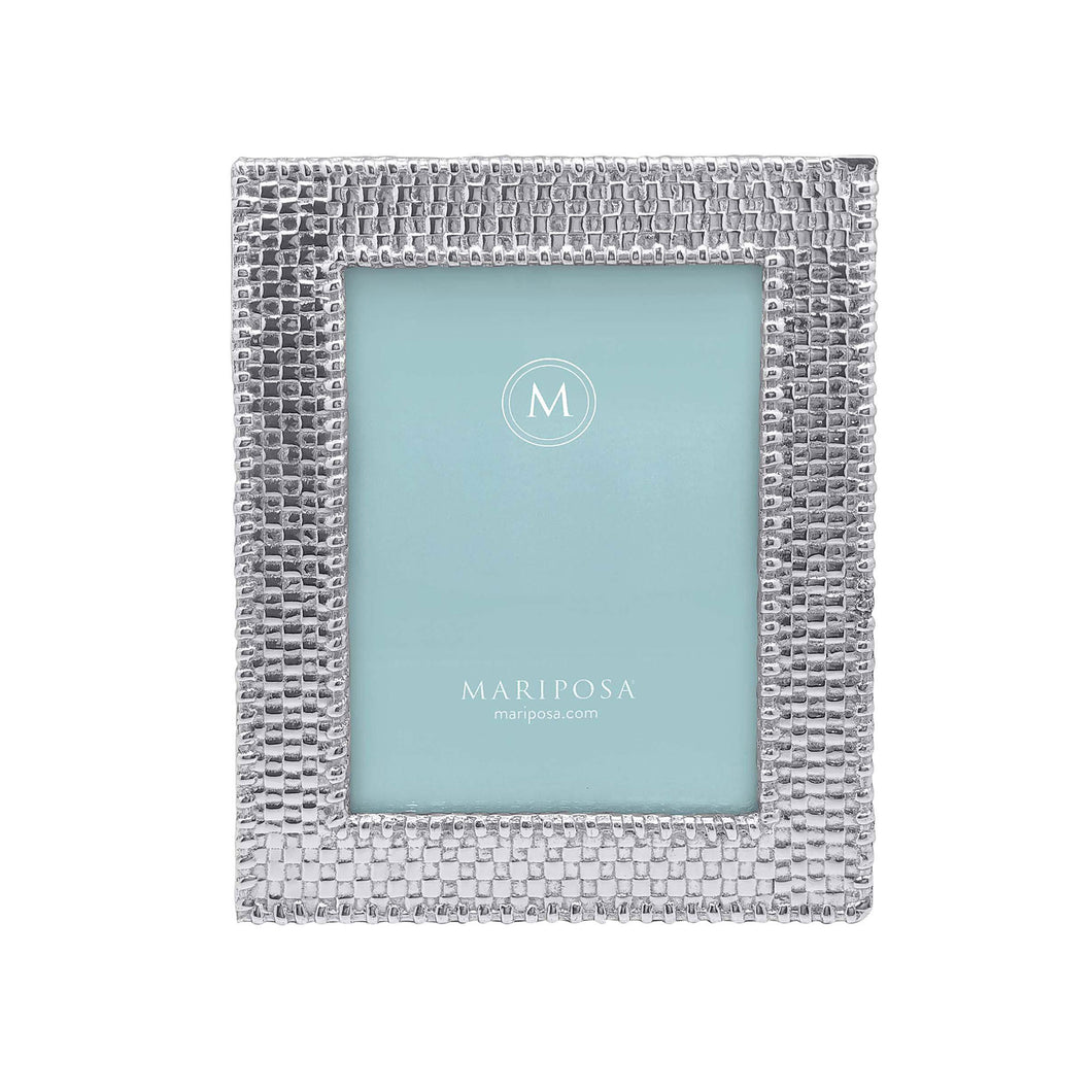 Mariposa Basketweave 5x7 Frame