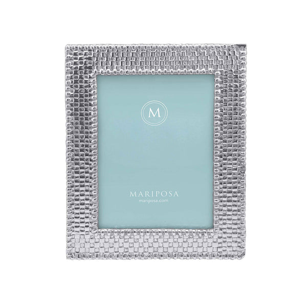 Load image into Gallery viewer, Mariposa Basketweave 5x7 Frame
