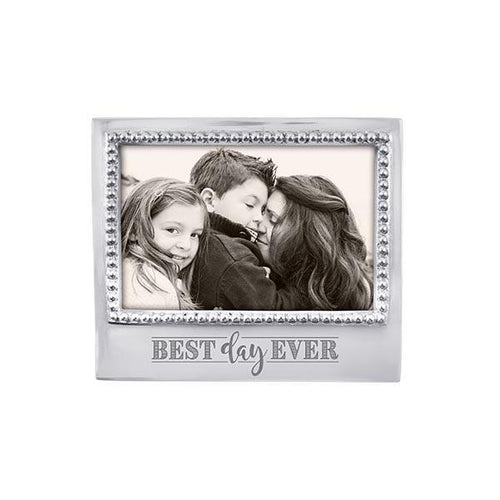 Mariposa BEST DAY EVER Beaded 4x6 Frame
