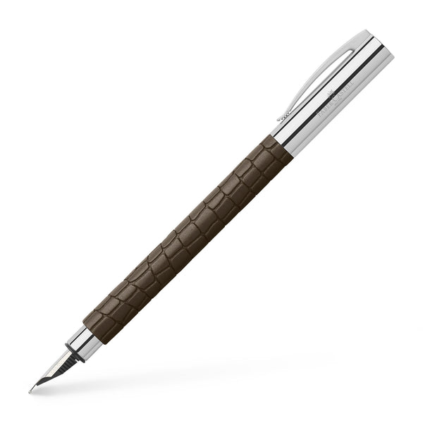 Load image into Gallery viewer, Faber-Castell Ambition Fountain Pen, 3D Croco
