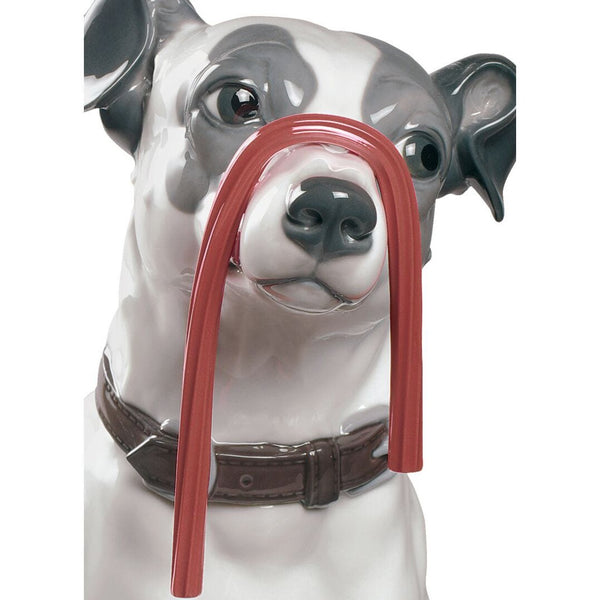 Load image into Gallery viewer, Lladro Jack Russell with Licorice Dog Figurine
