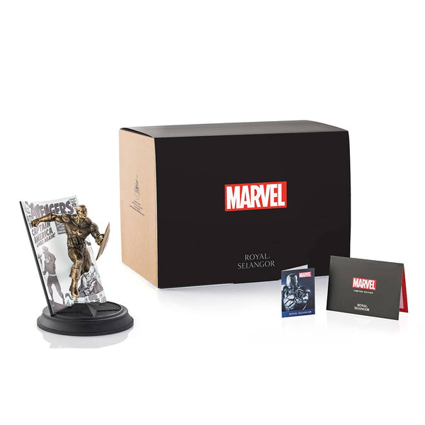 Load image into Gallery viewer, Royal Selangor Limited Edition Gilt Captain America The Avengers #4
