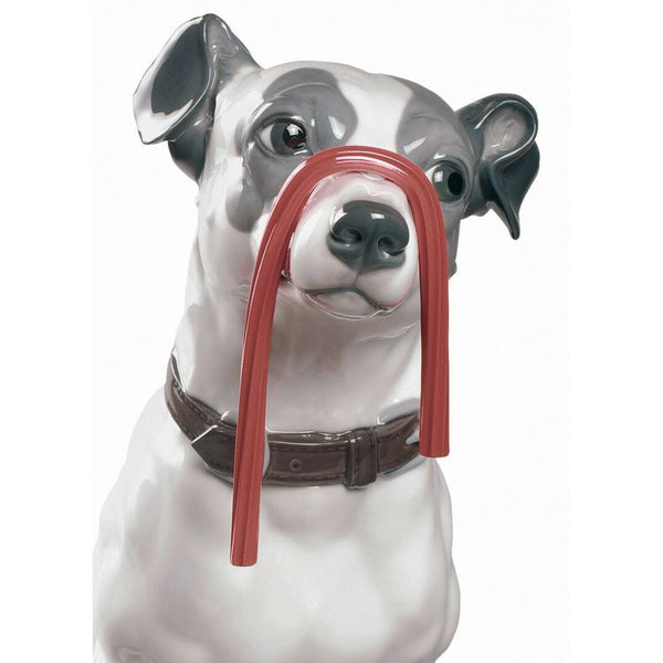 Load image into Gallery viewer, Lladro Jack Russell with Licorice Dog Figurine
