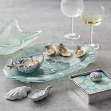 Load image into Gallery viewer, Mariposa Ceramic Oyster and Spoon Set