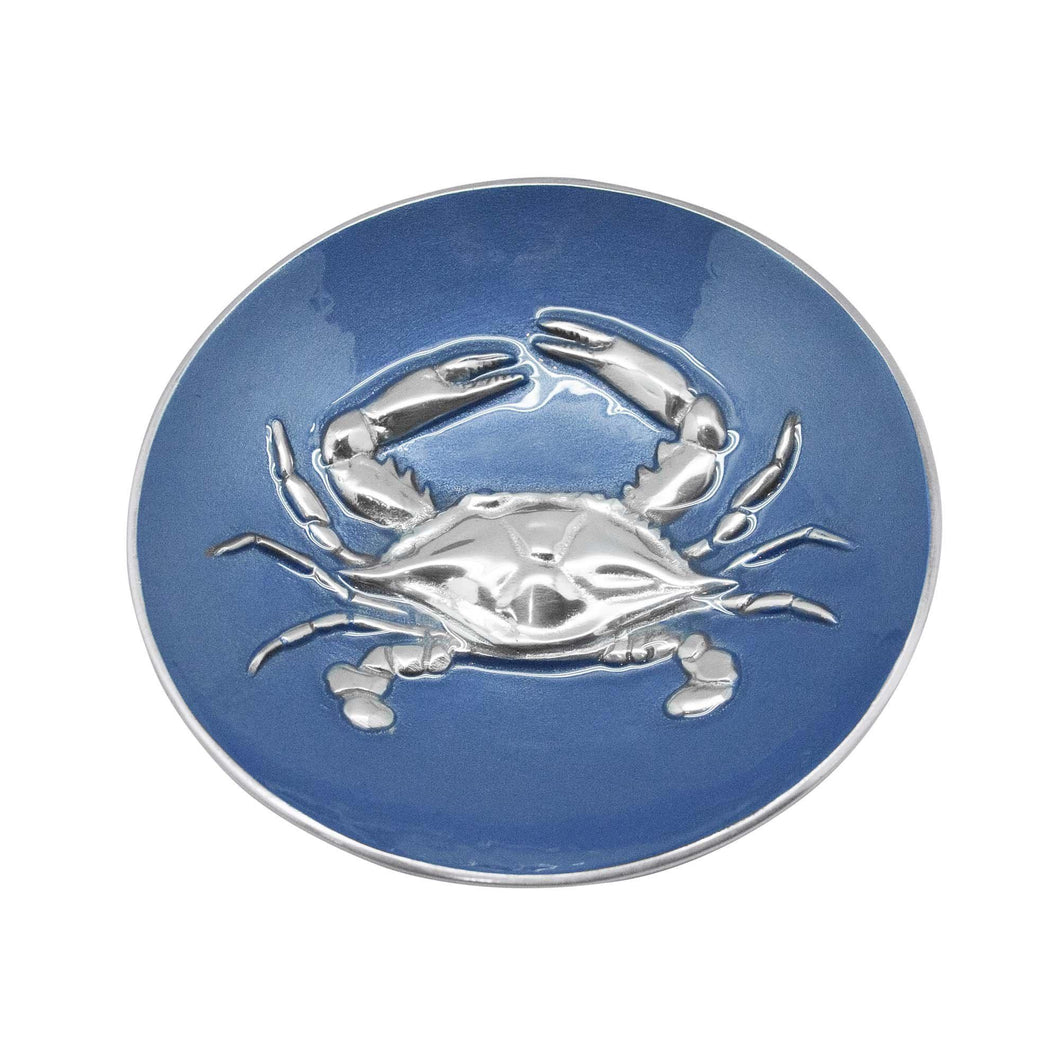 Mariposa Cobalt Crab Relief Bowl