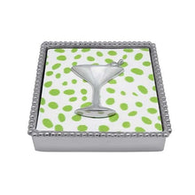 Load image into Gallery viewer, Mariposa Cocktail Beaded Napkin Box