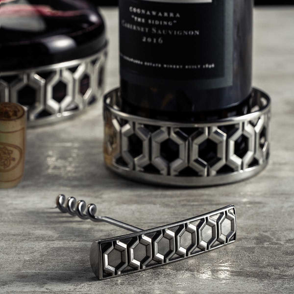 Load image into Gallery viewer, Royal Selangor Hexagon Bottle Coaster

