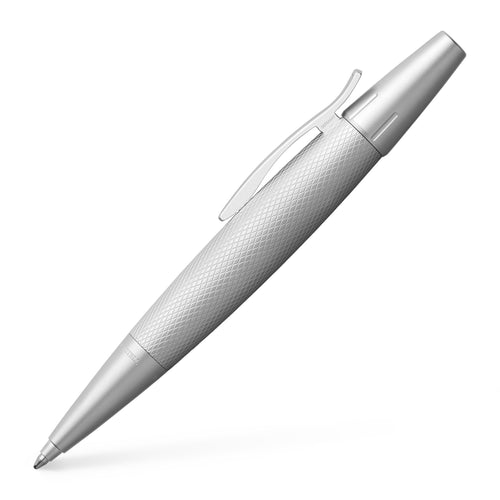 Faber-Castell e-motion Ballpoint Pen - Pure Silver