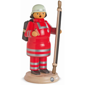 Müller - Mueller - Incense Smoker - Red Cross Ambulance Man - Large
