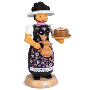 Müller - Mueller - Black Forest Woman - Incense Smoker