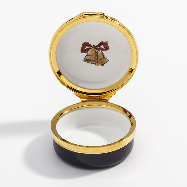 Load image into Gallery viewer, Halcyon Days "Cherub Singing" Enamel Box
