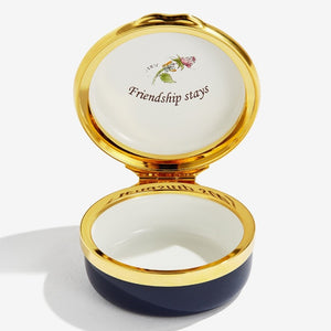 Halcyon Days "Time Flies" Enamel Box