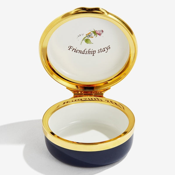 Load image into Gallery viewer, Halcyon Days &quot;Time Flies&quot; Enamel Box
