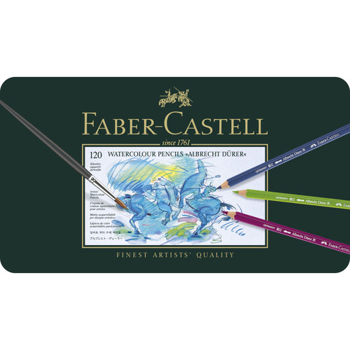 Faber-Castell Albrecht Dürer® Artists' Watercolor Pencils - Tin of 120