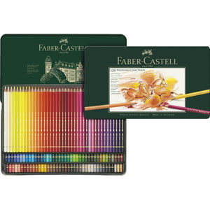 Faber-Castell Polychromos® Artists' Color Pencils - Tin of 120